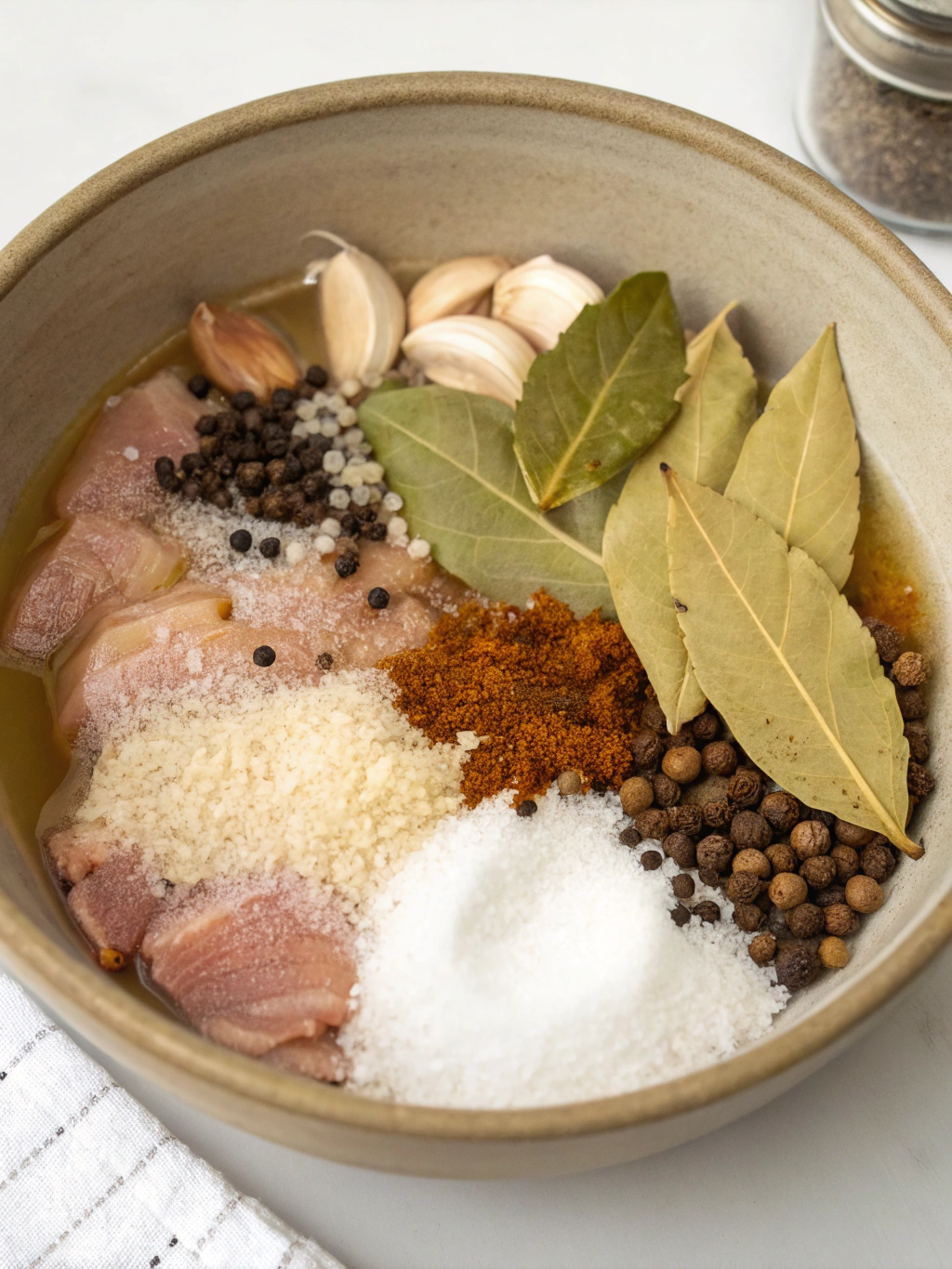 Smoked Chicken Brine ingredients
