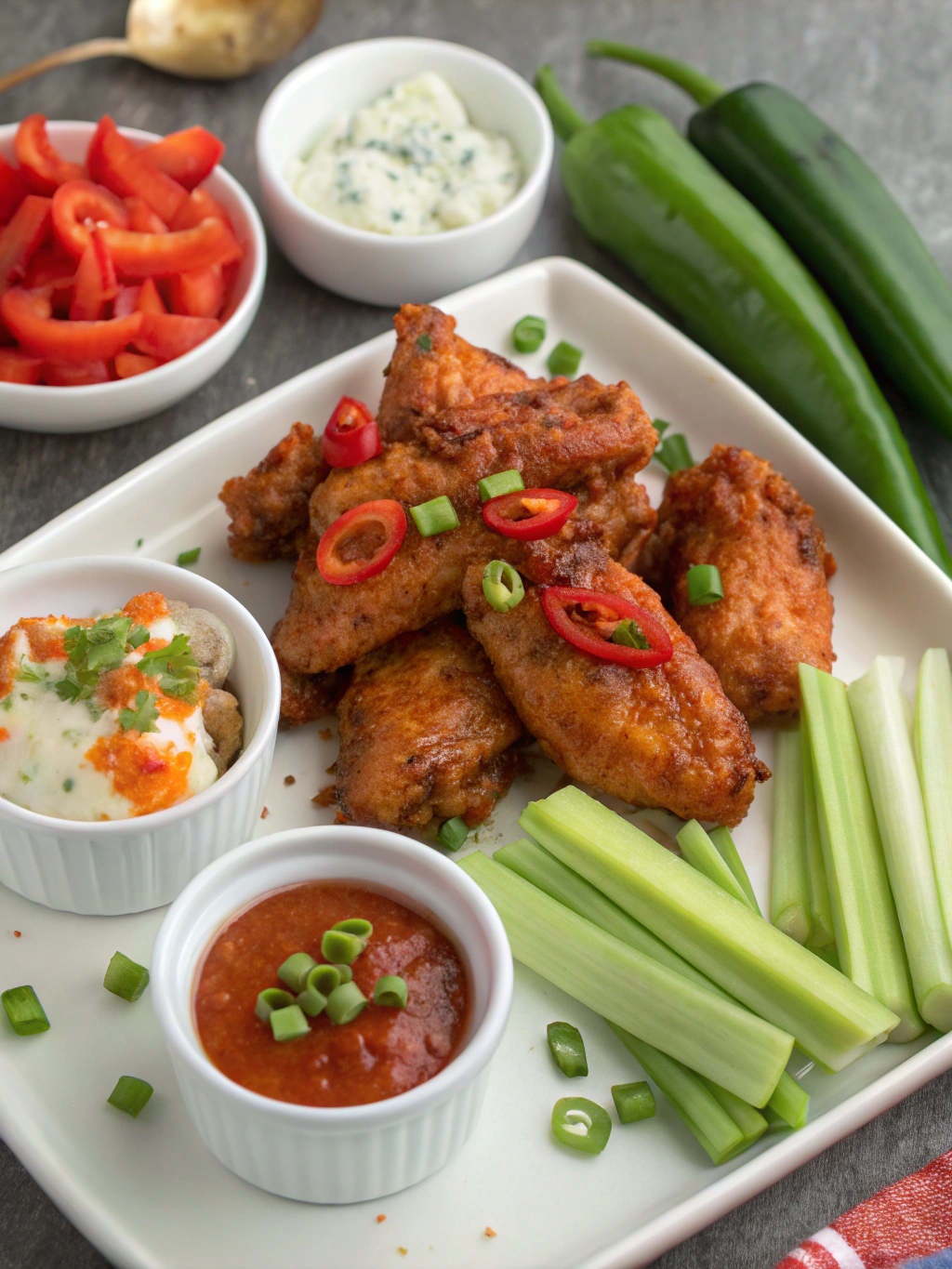 Buffalo Chicken Wings ingredients