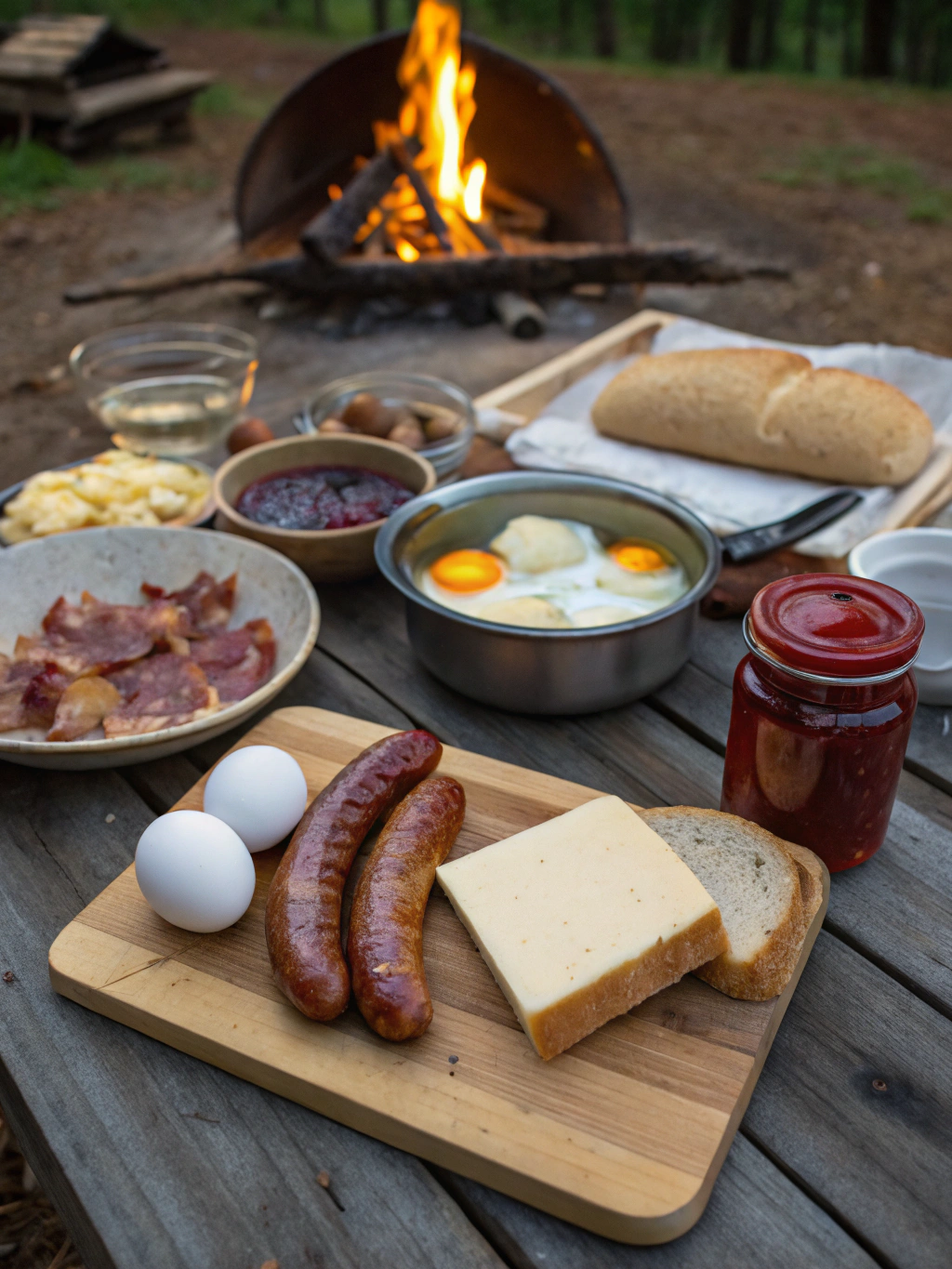 Campfire Breakfast Recipe ingredients